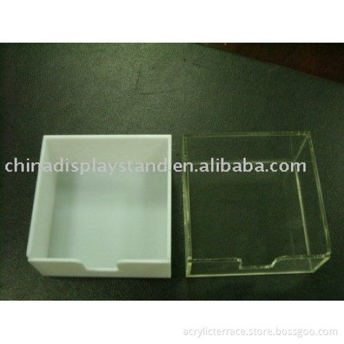 Acrylic memo holder